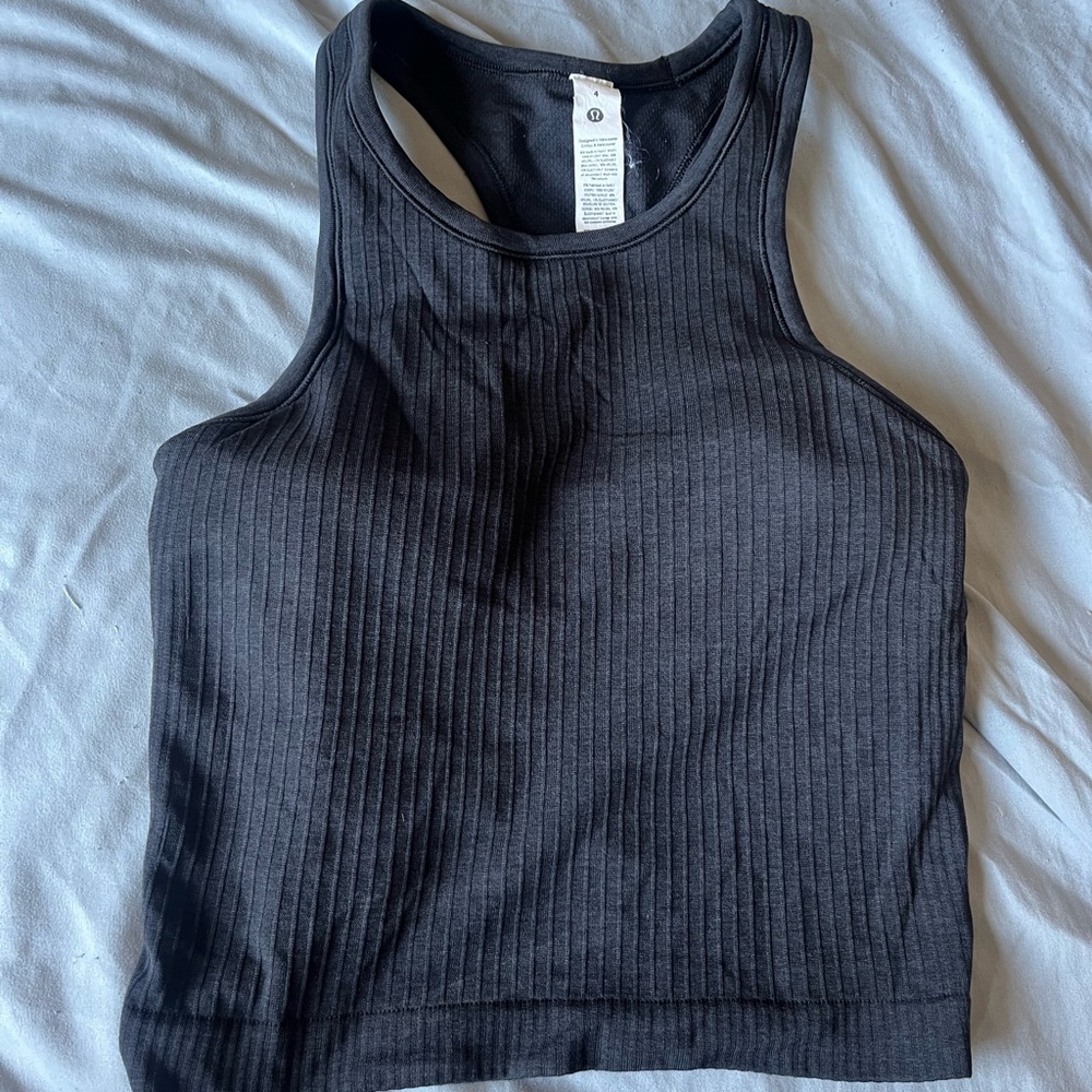 lululemon athletica Black Ebb to Street Tank Top